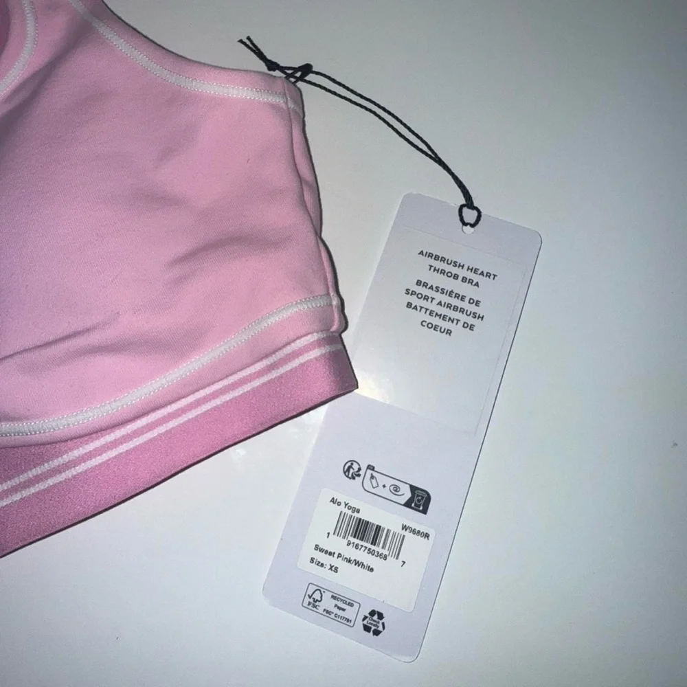 ALO Yoga Pink Women's Sports Bra - Picture 5 of 6